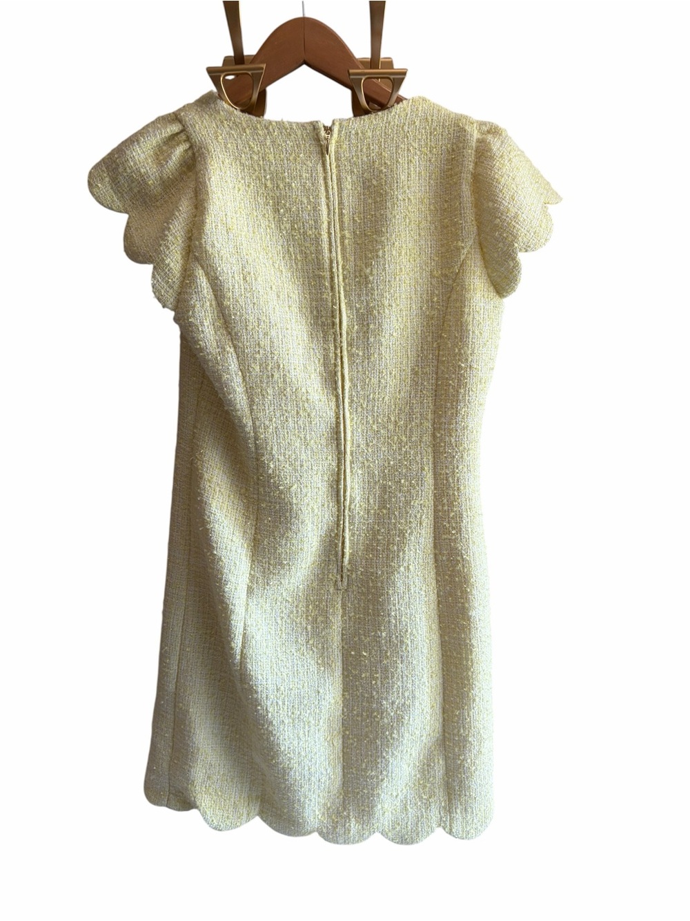 Lilly Pulitzer Yellow Maisley Boucle shift dress size 4 - Picture 7 of 9